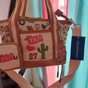 Aeropostale Women's Multicolor Tote Bag